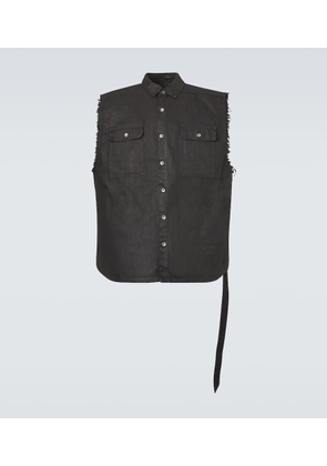 Rick Owens DRKSHDW oversized cotton shirt