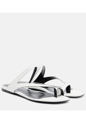 Khaite Aimee leather sandals