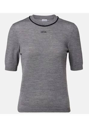 Loewe Logo wool sweater