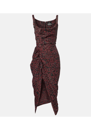 Vivienne Westwood Panther printed midi dress