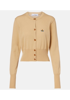 Vivienne Westwood Bea cropped cotton cardigan