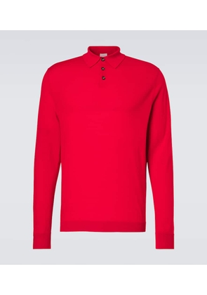 Allude Virgin wool polo shirt