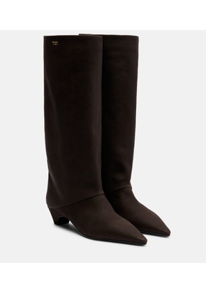 Prada Leather knee-high boots