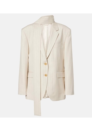 Acne Studios Pinstripe wool blazer