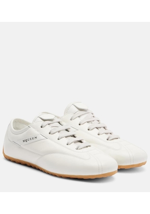McQueen Boxe leather sneakers