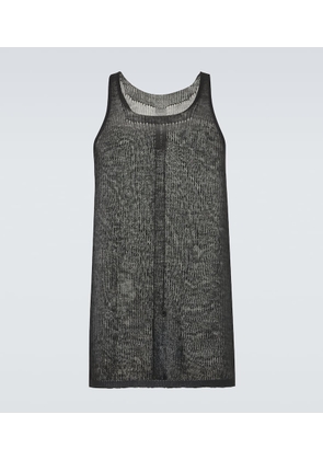 Rick Owens Cashmere tank top