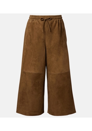 Yves Salomon Suede culottes