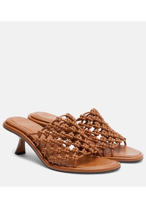 Souliers Martinez Mariza 60 leather mules