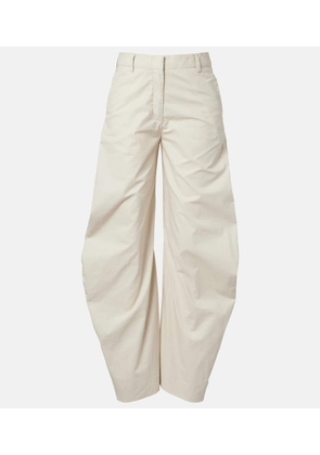 Acne Studios Patty cotton barrel-leg pants