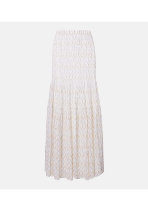 Missoni Lame maxi skirt