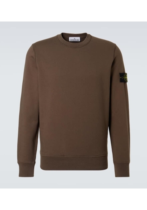 Stone Island Compass cotton fleece sweatshirt