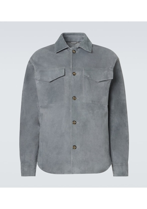 Lardini Suede overshirt