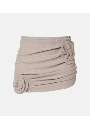 Magda Butrym Striped miniskirt