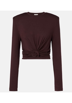 Magda Butrym Cotton-blend top