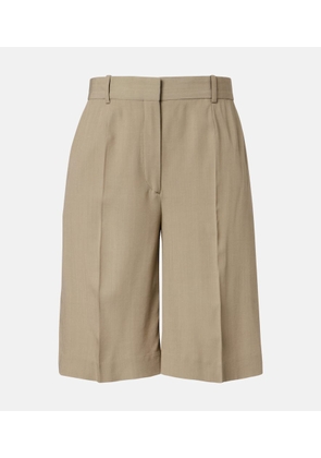 Toteme High-rise Bermuda shorts