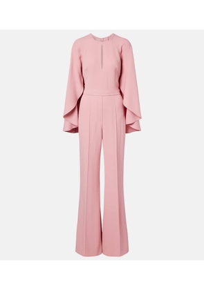 Elie Saab Caped cady jumpsuit
