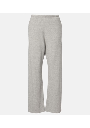 The Row Kohana cotton and cashmere sweatpants