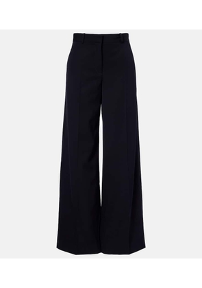 The Row Dender wool gabardine wide-leg pants