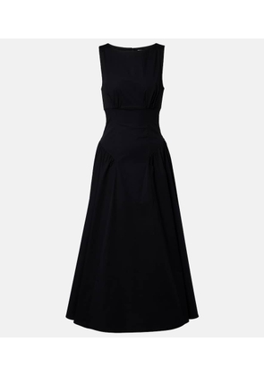 Staud Gwen cotton midi dress