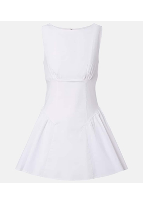 Staud Gwen cotton minidress