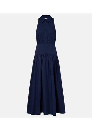 Staud Romy cotton midi dress