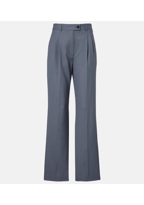The Row Ragnar virgin wool wide-leg pants