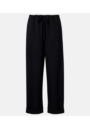 The Row Delano wool straight pants