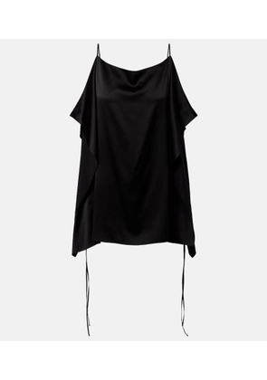 The Row Koray silk top