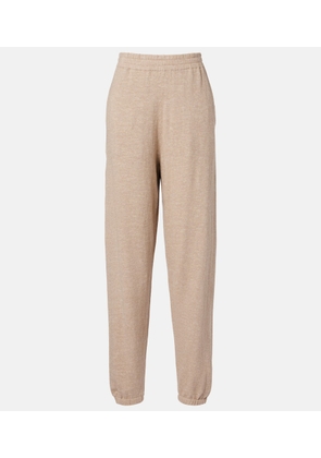 The Row Nadir cotton and linen straight-leg pants