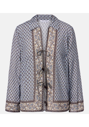 Veronica Beard Eva printed blouse