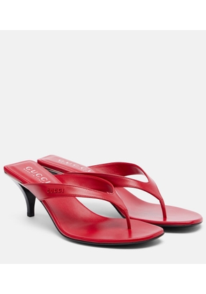 Gucci Neo 55 leather thong sandals