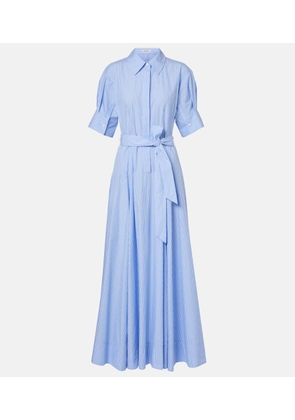 Simkhai Truman striped cotton maxi dress