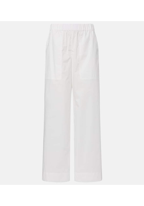 Simkhai Arden cotton-blend wide-leg pants