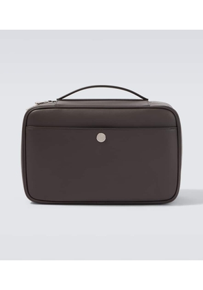 Brunello Cucinelli Leather toiletry bag