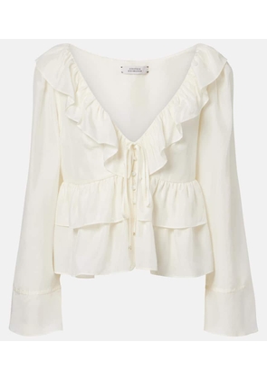 Dorothee Schumacher Ruffled silk shirt