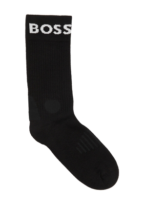 Boss Sport Logo Cotton-blend Socks - set of two - Black - 3942 (IT39-42)