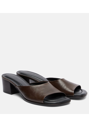 Lemaire 55 leather mules