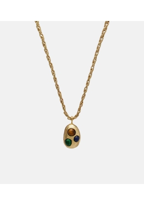 Alemais Jem Rainbow embellished pendant necklace