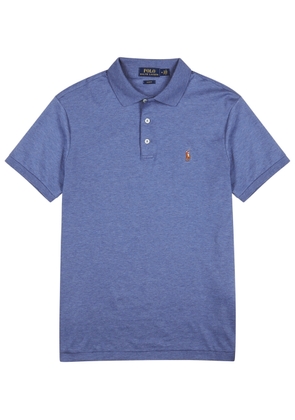 Polo Ralph Lauren Slim Pima Cotton Polo Shirt - Blue - XS