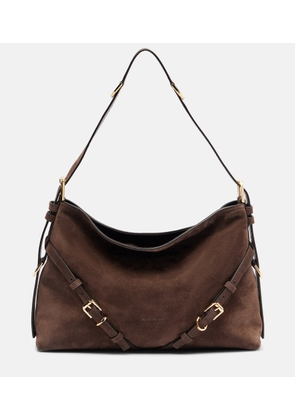 Givenchy Voyou Medium suede shoulder bag