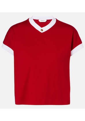 Versace Medusa cotton-blend jersey T-shirt