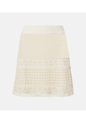 Eres Angela crochet miniskirt