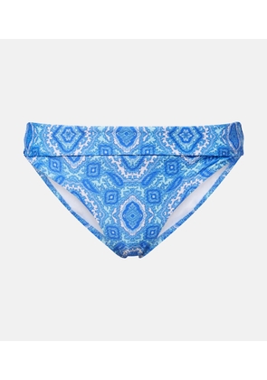 Heidi Klein Mykonos printed bikini bottoms