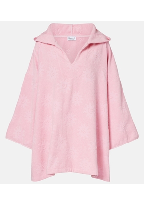 Hunza G Sunny cotton terry beach cover-up