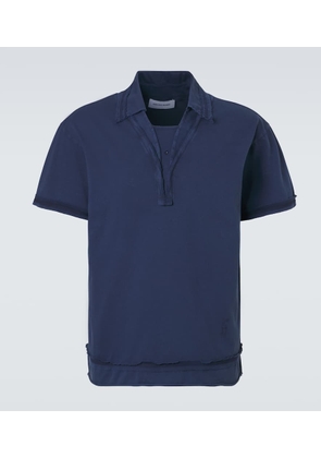 Kiko Kostadinov Otak layered cotton polo shirt