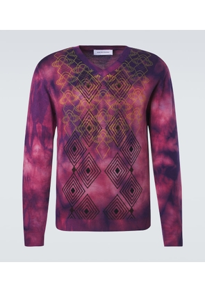Kiko Kostadinov Hatha tie-dye wool sweater