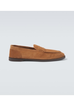 John Lobb Pace suede loafers