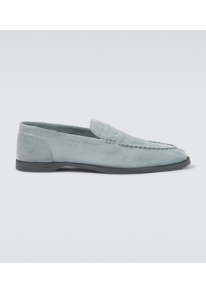 John Lobb Pace suede loafers