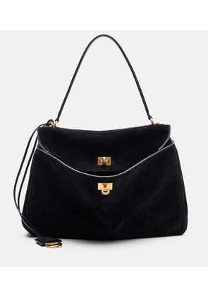Balenciaga Rodeo Medium suede shoulder bag