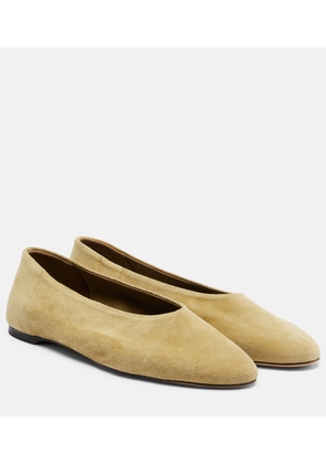 Toteme Suede ballet flats